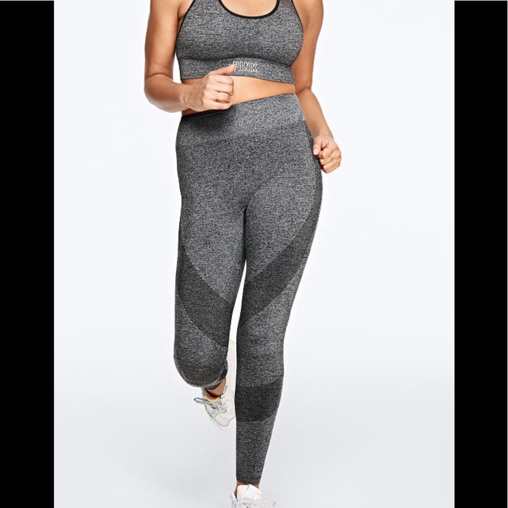 Pink Victoria’s Secret Seamless Workout Tights NWT